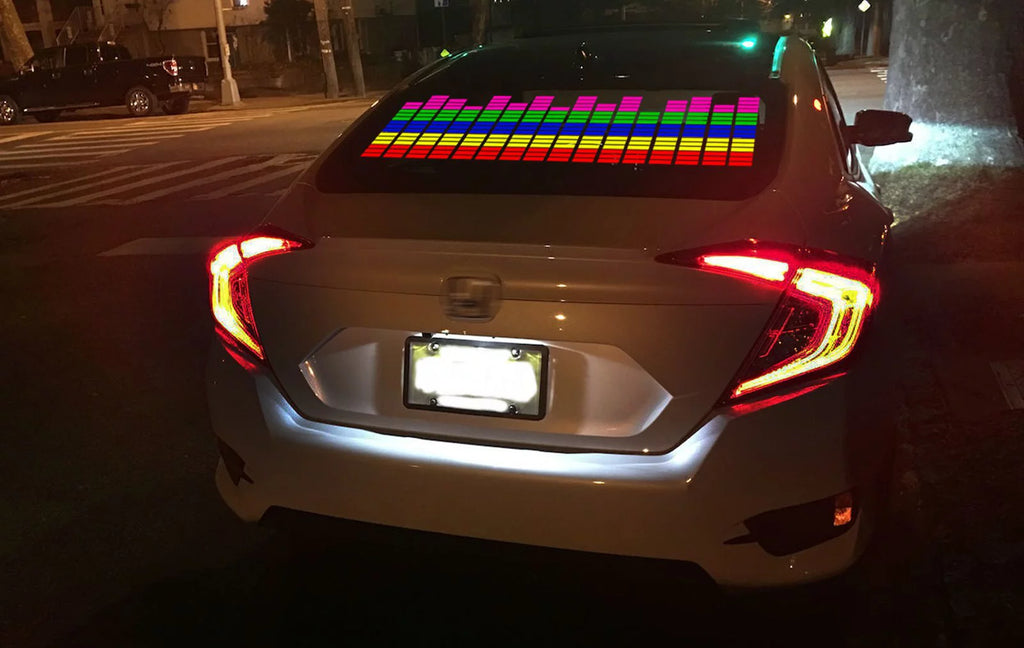 Car Music Beat Activated LED Light Strip H3809