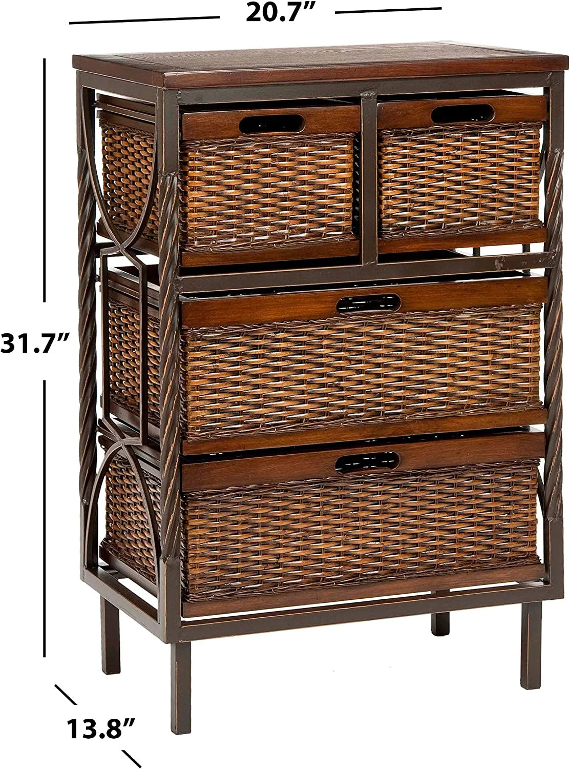 4-Drawer Storage Cabinet D96960
