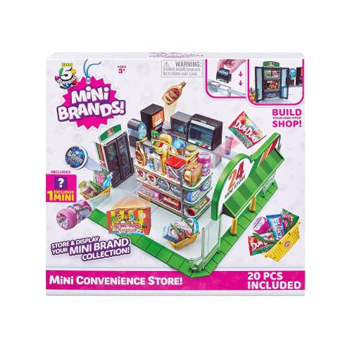 Mini Convenience Store Playset with Mystery Collectibles X30801