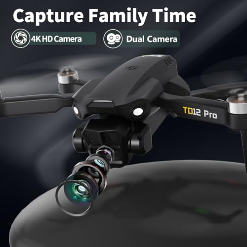 4K Camera Drone for Beginners with Foldable Design and Carrying Case D772794