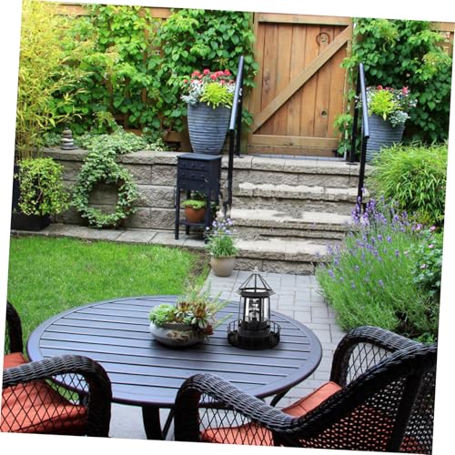 Solar Rotating Lighthouse Light for Garden Outdoor Lawn Decor M81373