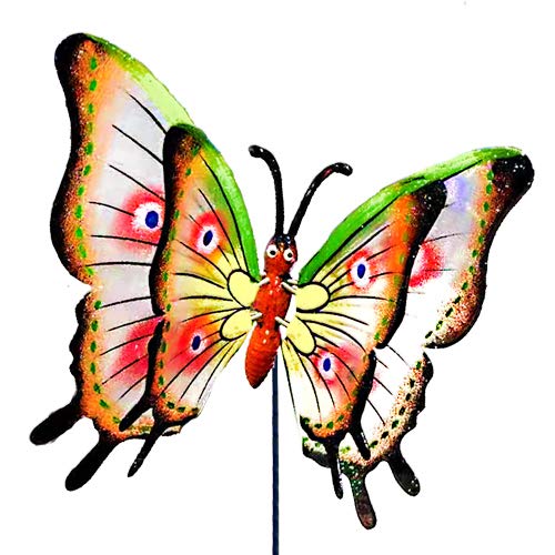 3D Butterfly Garden Stakes Outdoor Decor (Pack of 4) R57541