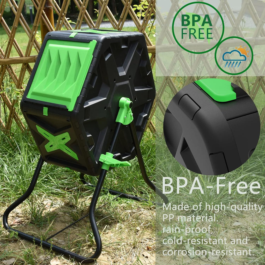 Tumbling Compost Bin 18.5 Gallon Y342