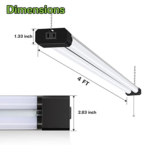 LED Shop Light Linkable 4FT Daylight 42W for Garage Workshop I547