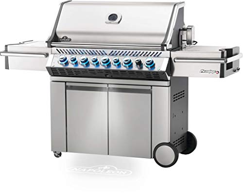 Propane Gas Grill, 500 sq. in. Stainless Steel with Infrared Burners Z95496
