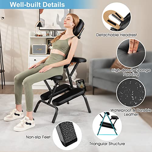 Portable Massage Chair with Carrying Bag X71829