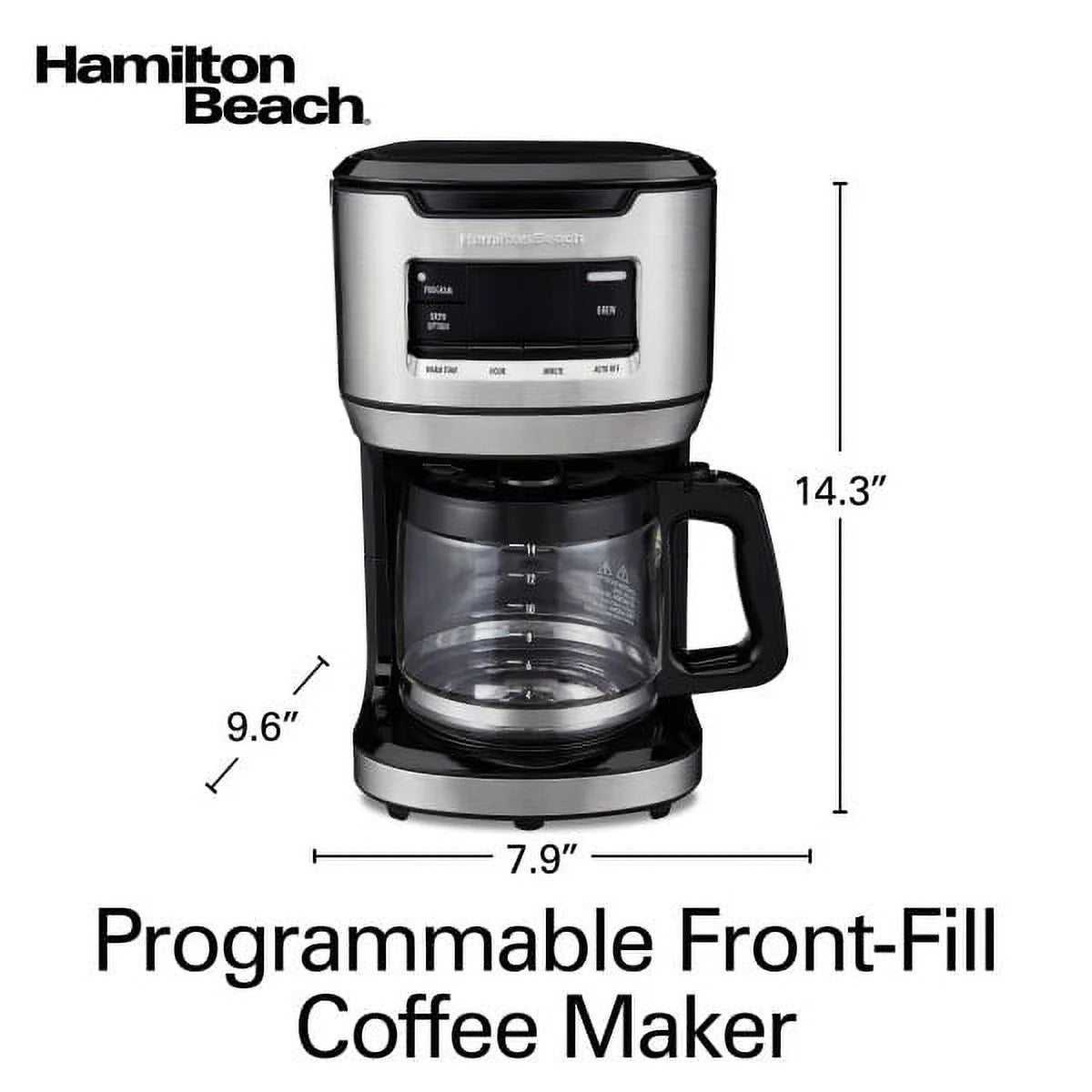14 Cup Programmable Front-Fill Coffee Maker D642841