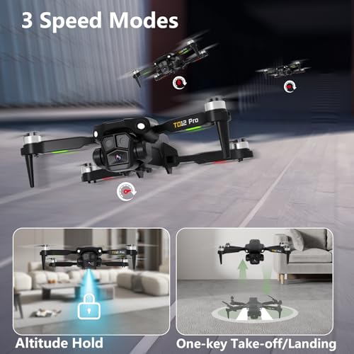 4K Camera Drone for Beginners with Foldable Design and Carrying Case D772794