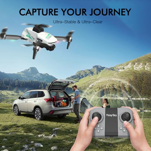 4K Camera Drone for Adults, Foldable FPV with Brushless Motor G69857