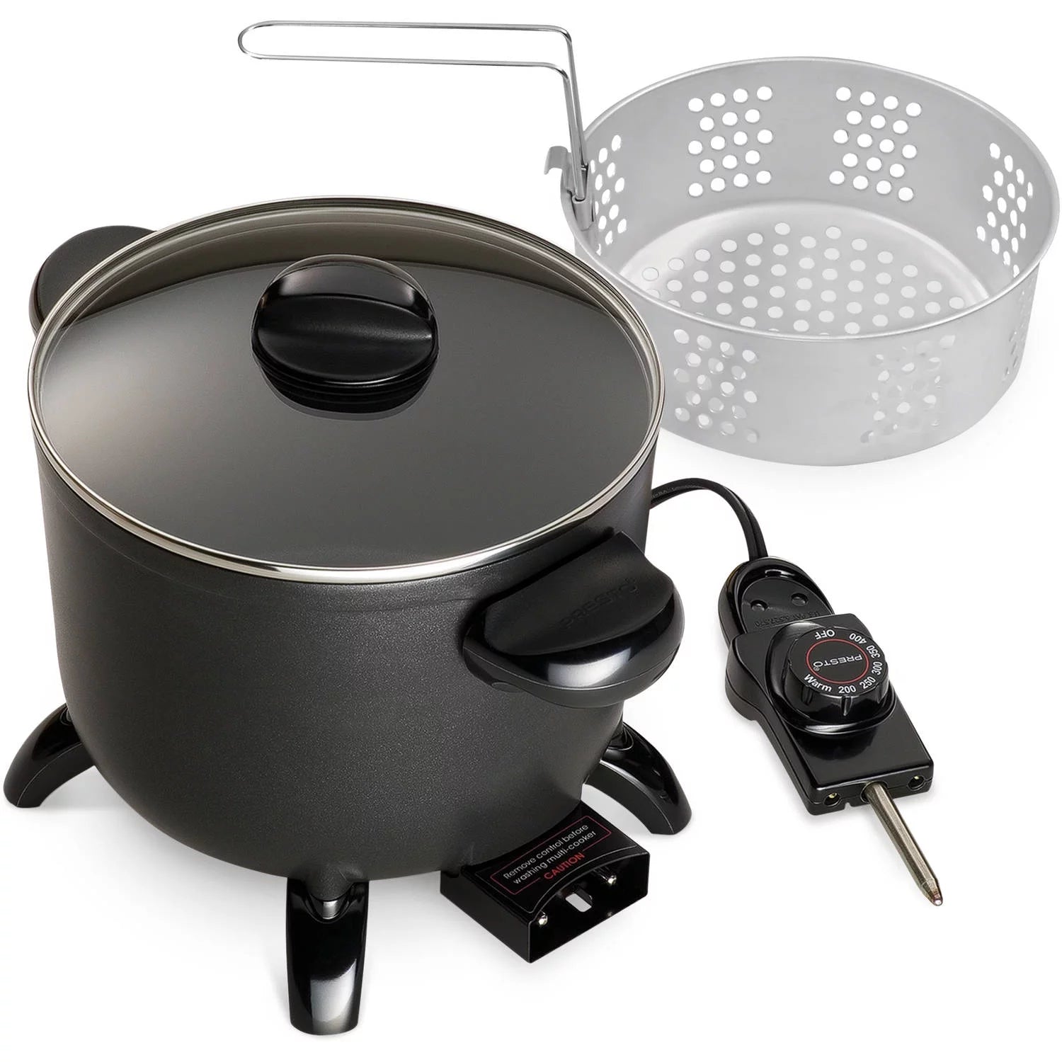 Kitchen Multi-Cooker Steamer, Black O23665