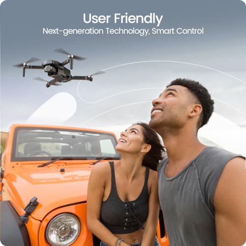 GPS Drone with 4K UHD Camera for Adults, Foldable FPV Quadcopter C2200