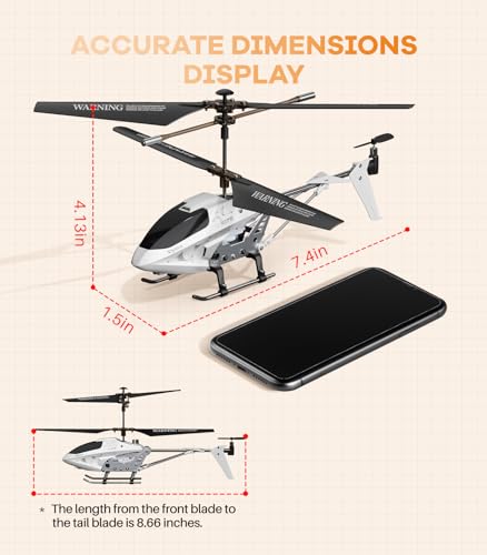 RC Helicopter with Altitude Hold, 3.5 Channel for Kids L2362