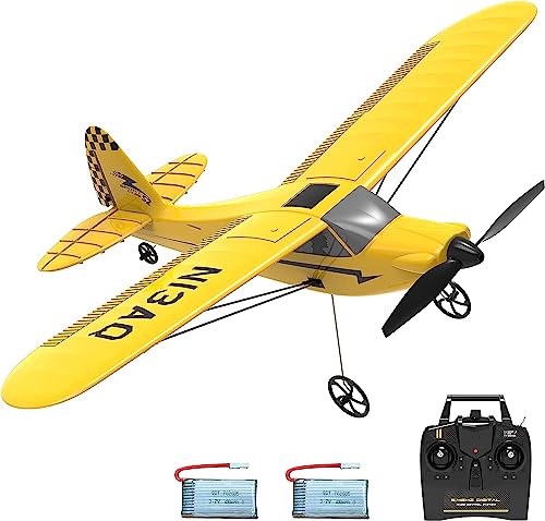 RC Plane Trainer 3CH Remote Control Airplane with 6-Axis Gyro Stabilizer C39075