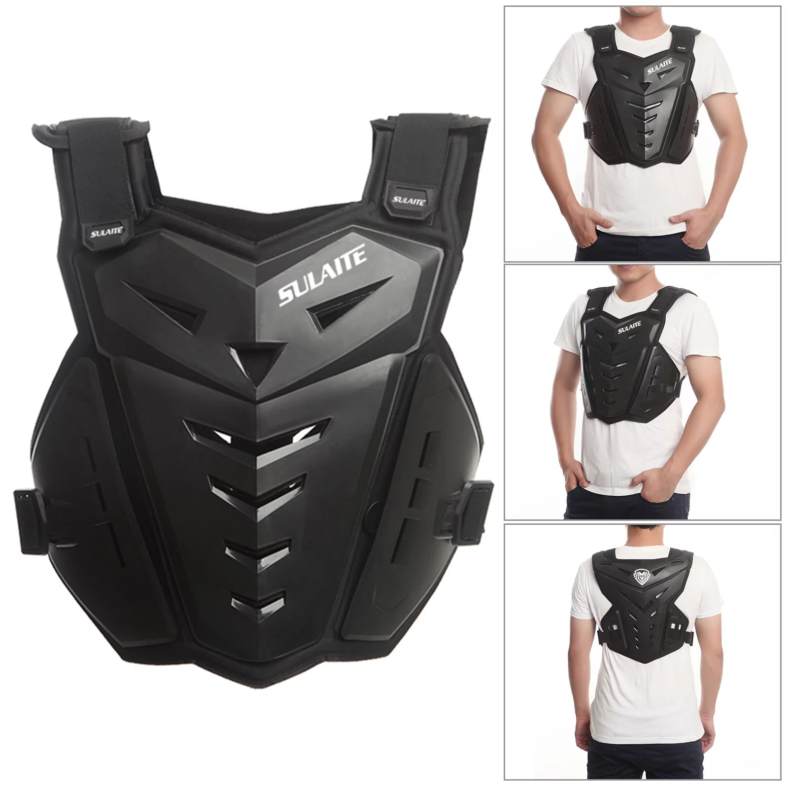 Motorcycle Armor Vest Chest Spine Back Protector O9488