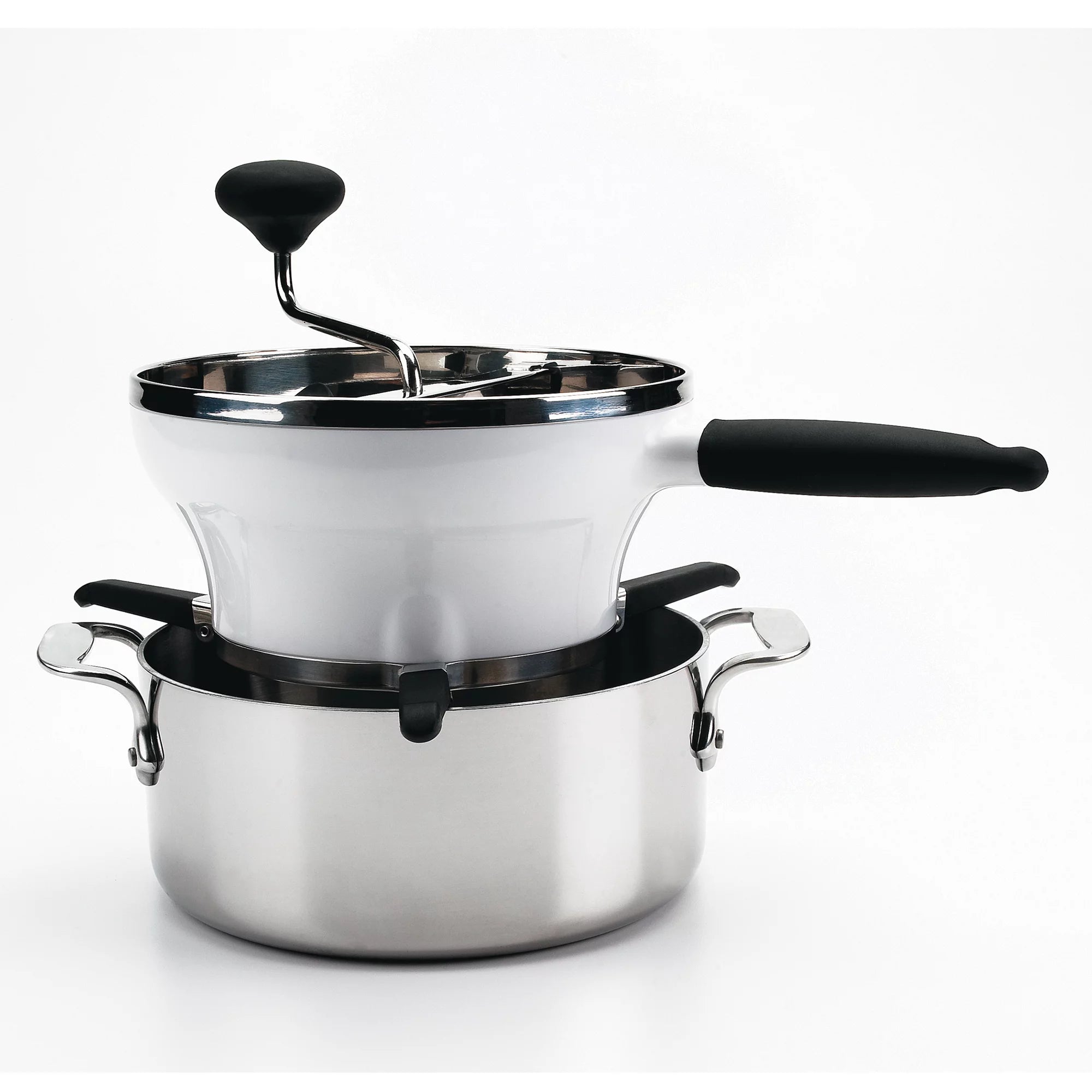 Stainless Steel Manual Food Mill for Purees and Sauces, 2.3 Quart X776