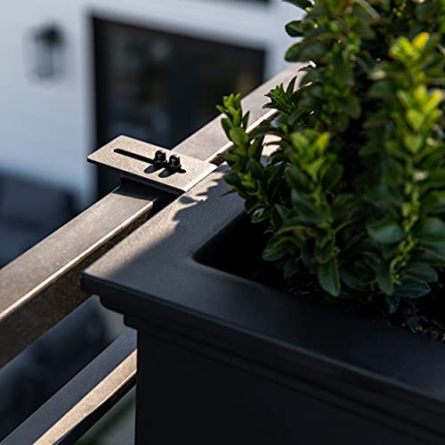 Plastic Railing Planter for Outdoor Deck or Balcony Z605138