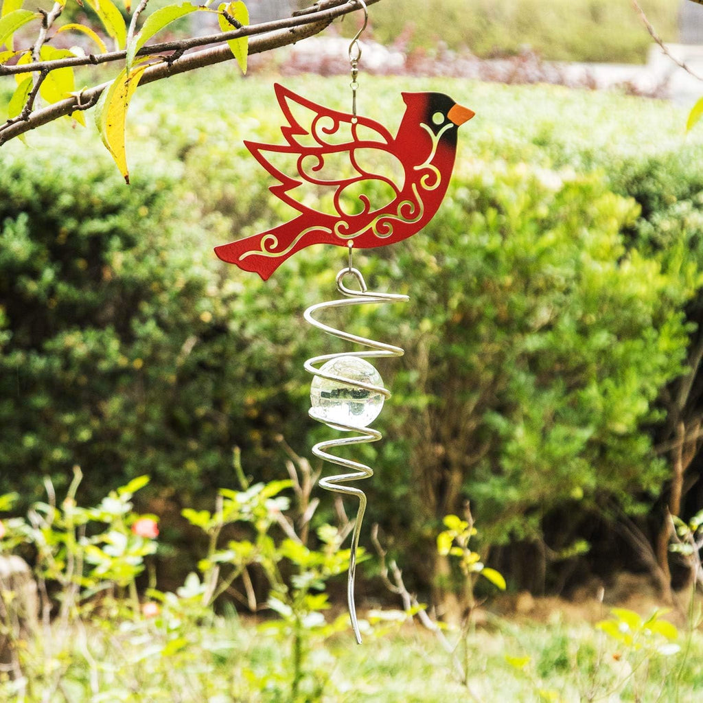 18" Wind Spinner Outdoor Hanging Metal Garden Décor Z329