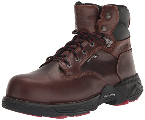 Wolverine Mens Hellcat Fuse Durashocks Ultraspring 6 Inch Carbonmax Work Boot