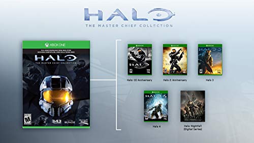 Xbox One 500GB Console - Halo: The Master Chief Collection Bundle (Renewed) Z52439