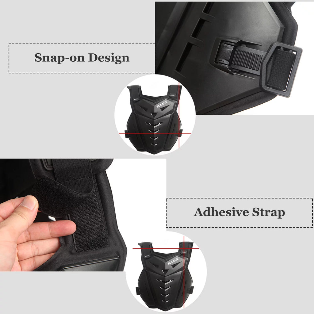Motorcycle Armor Vest Chest Spine Back Protector O9488