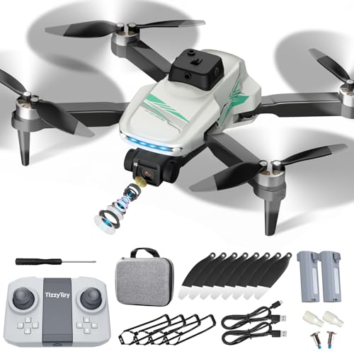 4K Camera Drone for Adults, Foldable FPV with Brushless Motor G69857