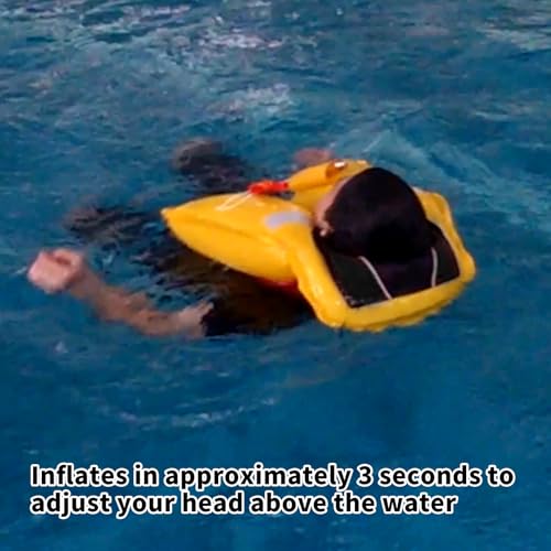 Automatic Inflatable Life Jacket for Adults, Low Profile, 330 lbs E6850