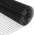 24'' x 100' 1/2inch Hardware Cloth 16 Gauge Black Vinyl Coated Welded Fence Mesh for Home and Garden Fence and Home Improvement Project (24'' x 100')