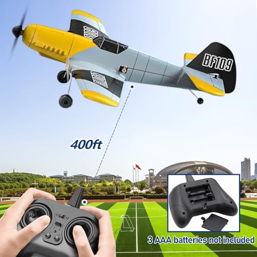 3 Channel Remote Control Airplane with 6-axis Gyro, RTF for Beginners V147