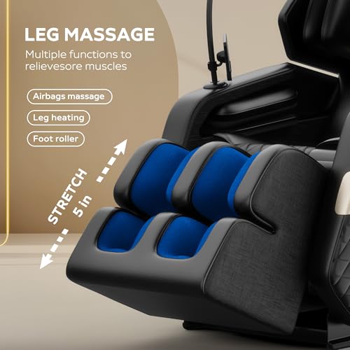Massage Chair Full Body with Heat and Foot Rollers K769