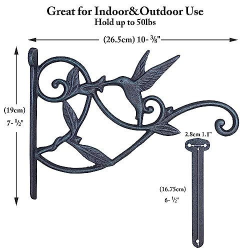 Heavy Duty Wall Mounted Plant Hanger for Indoor Outdoor Garden W7130