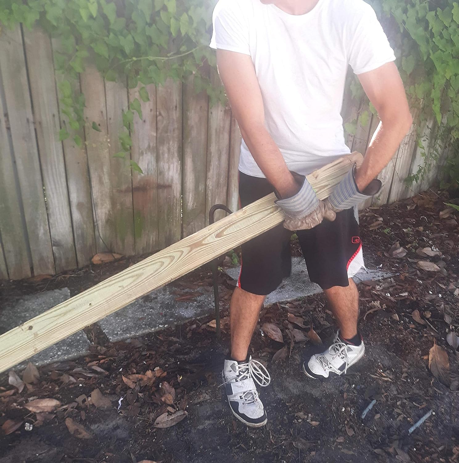 Remove Fence Poles Even Broken Posts A65423