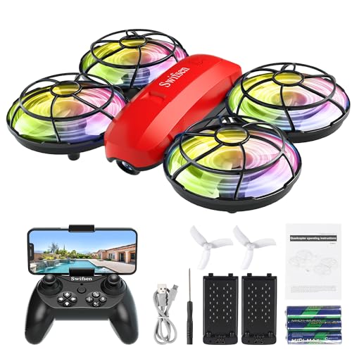 Mini Drone for Kids with Camera, Indoor RC Quadcopter Toy I98021