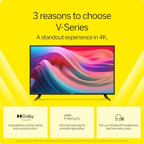 50-Inch 4K UHD LED Smart TV with Voice Remote, Dolby Vision, HDR10+ M849380