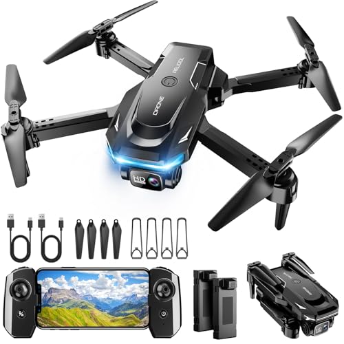 Foldable 1080P Camera Drone for Kids and Beginners T79651