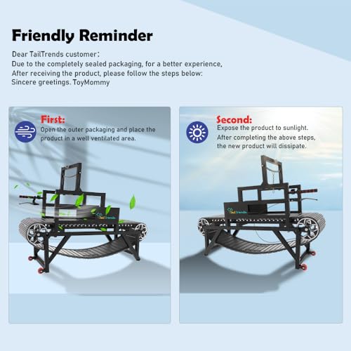 Dog Treadmill with Brake and Resistance Adjustment for Large and Medium Dogs P470