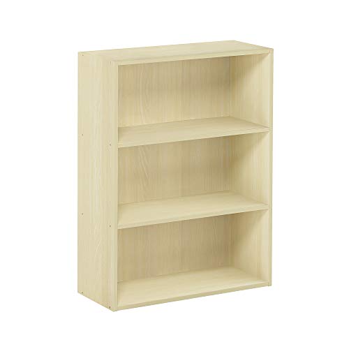 3-Tier Open Shelf Bookcase, Americano E787305
