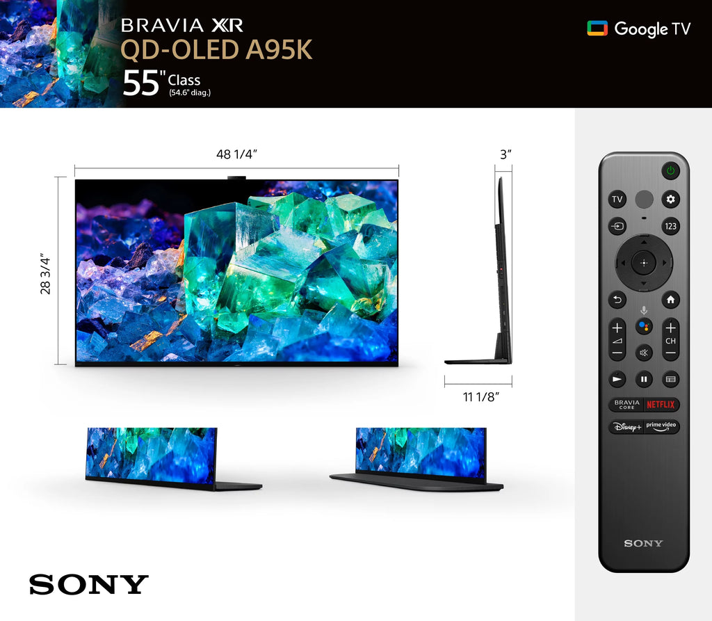 55" 4K HDR OLED TV with Smart Google TV K7832