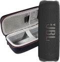 JBL Flip 6 IP67 Waterproof Portable Wireless Bluetooth Speaker with Exclusive Protective Hardshell Case (Black)