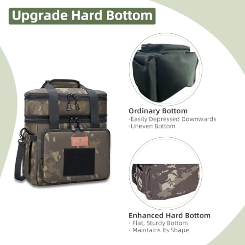 Tactical Expandable Insulated Lunch Bag, Waterproof Cooler for Work and Outdoor, 15L K52184