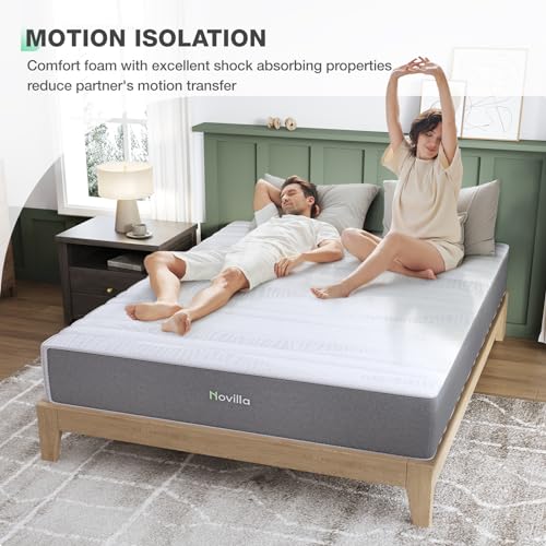 Twin Mattress, 12 Inch Gel Memory Foam, Medium Firm Feel K502