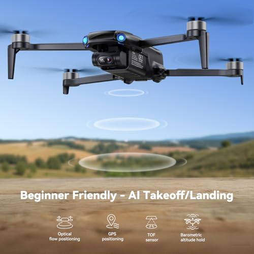 4K Camera Drone for Adults, Under 249g, 3-Axis Gimbal R572