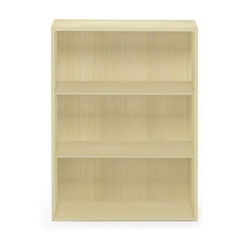 3-Tier Open Shelf Bookcase, Americano E787305