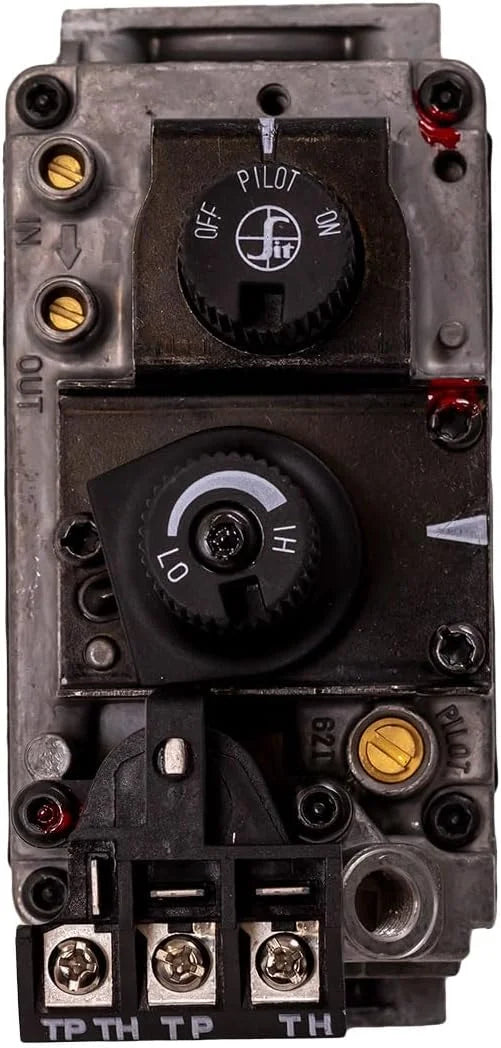 Natural Gas Replacement Millivolt Gas Valve for Fireplaces, Stoves, and Gas Logs E752749