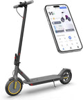 Electric Scooter Adults, Max 16Mph & 10-15 Miles Range E-Scooter, Commuting Sport Scooter with APP Control, Powerful 350W 8.5" Solid Tires Foldable Electric Scooters (JS01-16mph)