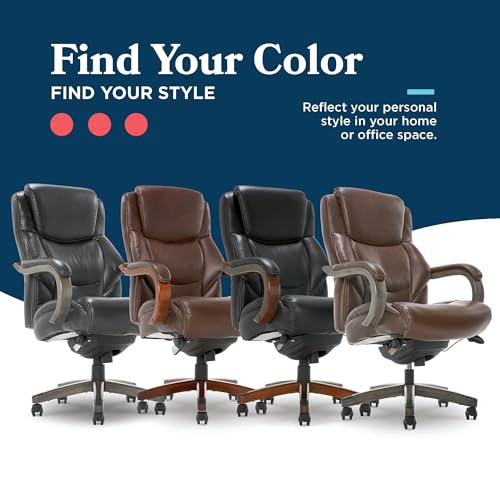 Executive Office Chair with Lumbar Support and Memory Foam Cushion T501837