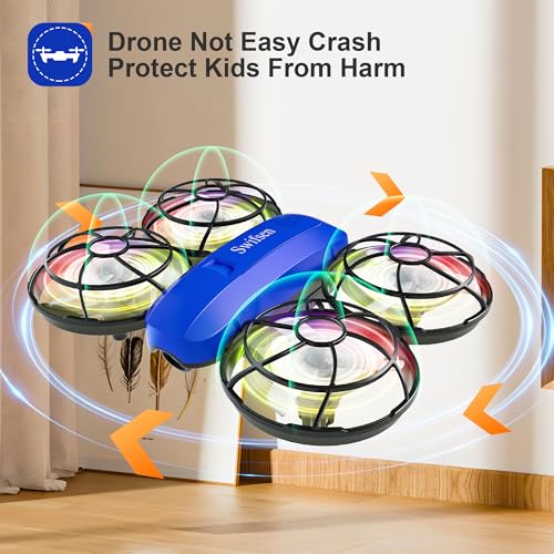Mini Drone for Kids with Camera, Indoor RC Quadcopter Toy I98021