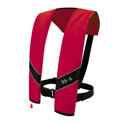 Automatic Inflatable Life Jacket for Adults, Low Profile, 330 lbs E6850