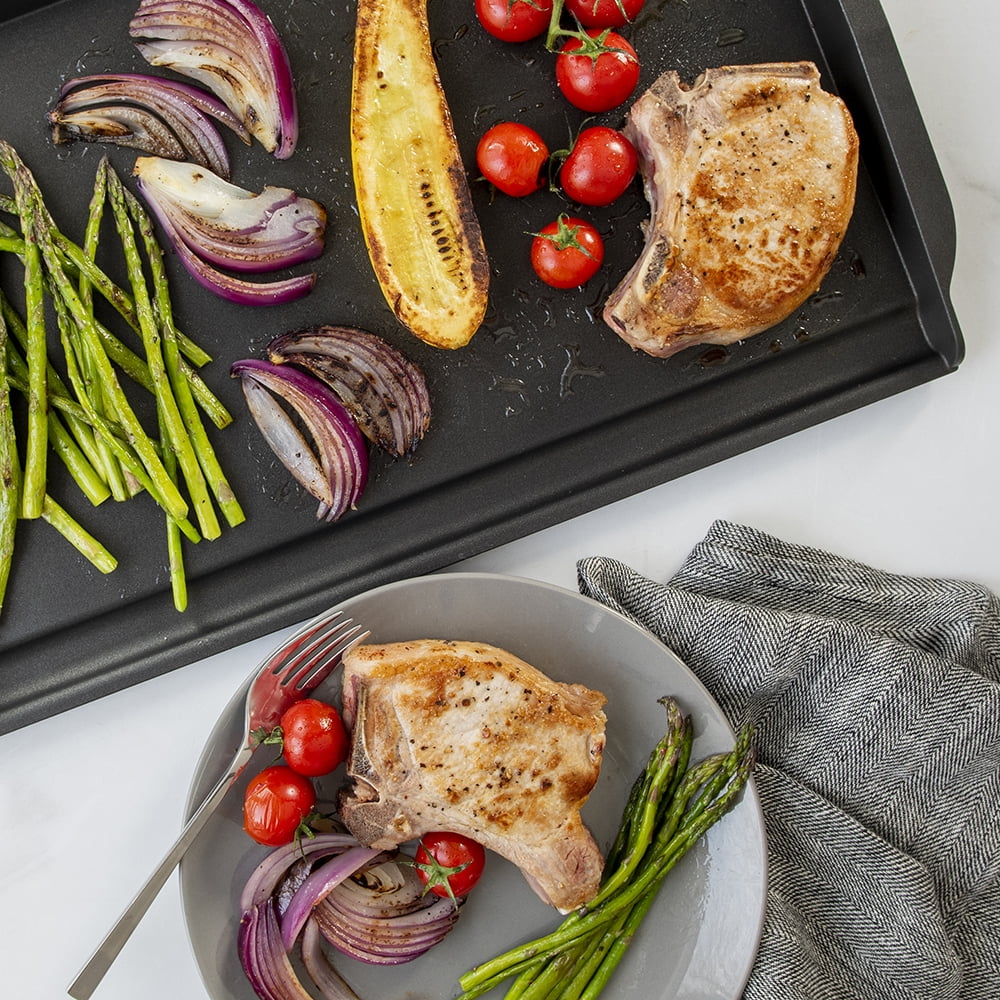 2 Burner Backsplash Griddle E273