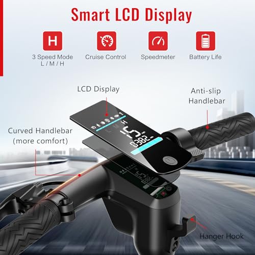 Electric Scooter for Adults, Folding, Dual Braking System P5096