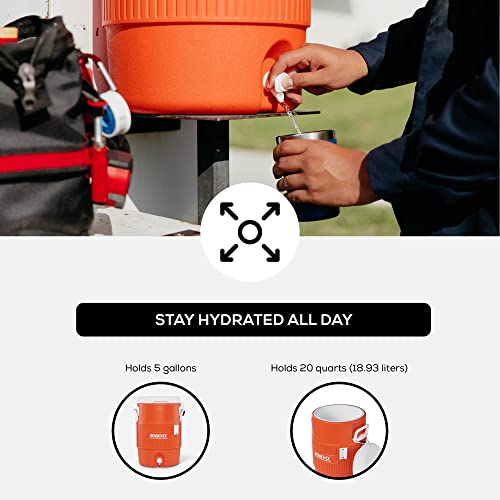 Insulated 5 & 10 Gallon Water Cooler Dispenser with Spout U938